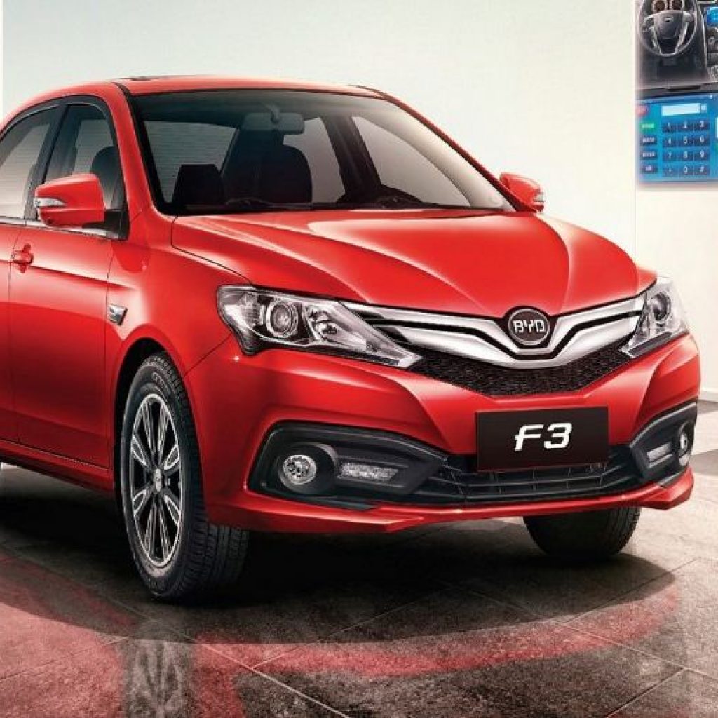 BYD F3 motor vehicle price ranges leap £ 35,000 in August